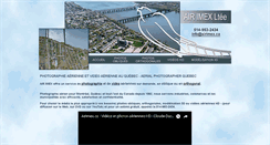 Desktop Screenshot of airimex.ca